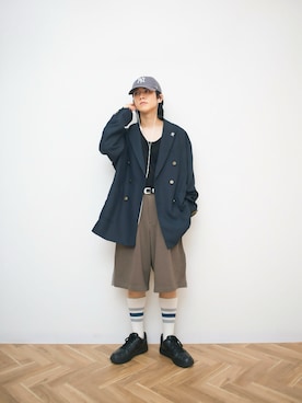 「アイテム（コンシーラー、その他）」を使った、Naotoさん（メンズ・165cm）の夏コーディネート