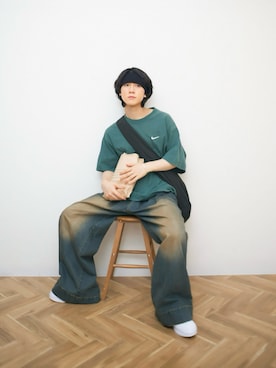 「アイテム（ビューティーグッズ）」を使った、Naotoさん（メンズ・165cm）の春コーディネート