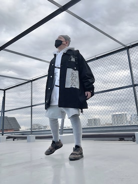 「アイテム（ニットキャップ/ビーニー）」を使った、つーるはーさん（メンズ・166cm・50代）の冬コーディネート