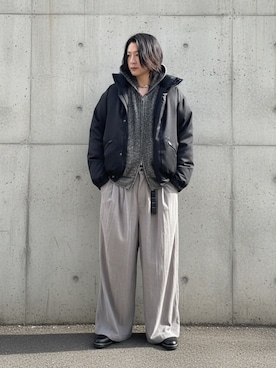 「アイテム（香水）」を使った、suguruさん（メンズ・180cm・30代）の冬コーディネート