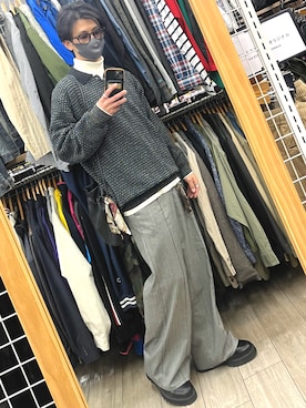 「MISSONI（ミッソーニ）のアイテム」を使った、xiさん（メンズ・171cm）の春コーディネート