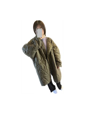 「アイテム（モッズコート）」を使った、むさん（レディース・143cm）の冬コーディネート