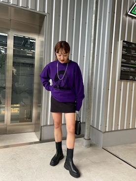 「WHO'S WHO gallery（フーズフーギャラリー）のアイテム」を使った、KATEさん（レディース・158cm）の秋コーディネート