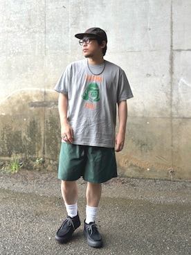 「NAVAJO（ナバホ）のアイテム（ネックレス）」を使った、ikoka_89さん（メンズ・172cm）の夏コーディネート