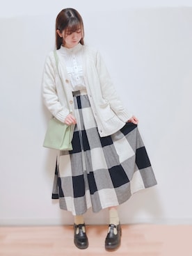 「アイテム（鍋/フライパン）」を使った、Gilda♡ᵕ̈*⑅さん（レディース・163cm）の冬コーディネート