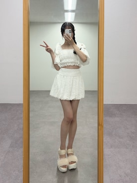 「アイテム（水着/着物・浴衣）」を使った、うるし🎀さん（レディース・159cm）の春コーディネート