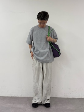 「アイテム（バックパック/リュック）」を使った、ゆうしんさん（メンズ・167cm・20代）の春コーディネート