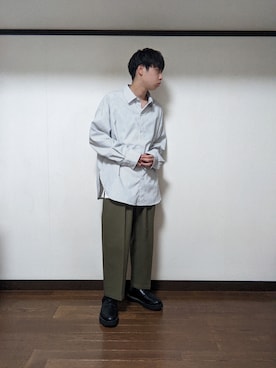 「アイテム（その他）」を使った、しょう/ SHOさん（メンズ・160cm）の秋コーディネート