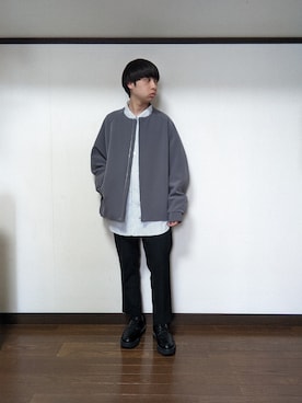 「ASTRONOMY（アストロノミー）のアイテム（シャツ/ブラウス）」を使った、しょう/ SHOさん（メンズ・160cm・10代）の春コーディネート