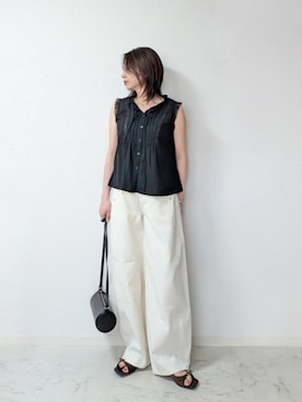 「SENSE OF PLACE by URBAN RESEARCH（センスオブプレイスバイアーバンリサーチ）のアイテム」を使った、yume さん（レディース・160cm）の春コーディネート