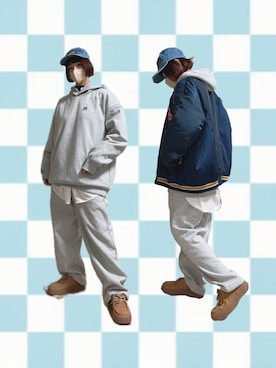 「Supreme （シュプリーム）のアイテム（キャップ、ブルー系）」を使った、チャッキーナ 𓆌さん（レディース・160cm）の春コーディネート