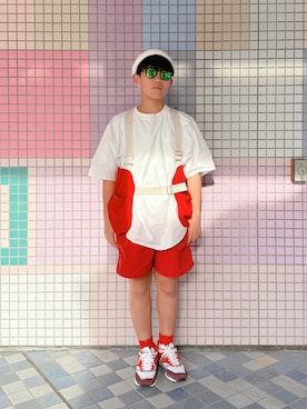 「アイテム（その他）」を使った、sui_mmyさん（キッズ・160cm）の夏コーディネート