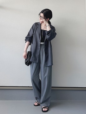 「アイテム（その他）」を使った、haruさん（レディース・162cm）の夏コーディネート