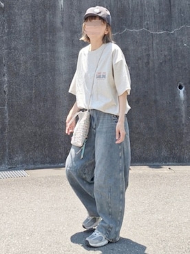「低身長コーデ」｜piiiikoさん（レディース・152cm）の夏コーディネート
