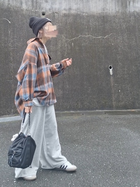 「ニットキャップ」｜piiiikoさん（レディース・152cm）の秋コーディネート