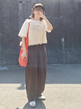「ブラウン」｜piiiikoさん（レディース・152cm）の秋コーディネート