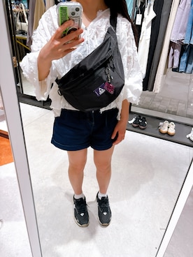 「GERRY（ジェリー）のアイテム」を使った、y.hanonさん（レディース・157cm）の春コーディネート