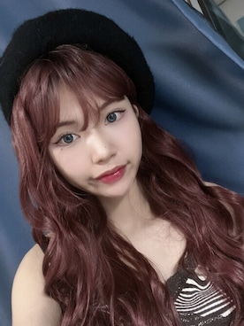 「アイテム（ウィッグ）」を使った、ピンクエイジさん（レディース・163cm）の夏コーディネート