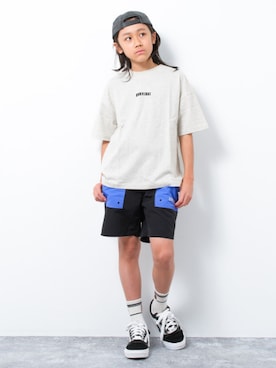 「RAT EFFECT（ラットエフェクト）のアイテム」を使った、Hayatoさん（キッズ・148cm）の夏コーディネート