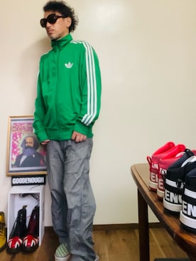 「アイテム（パンツ）」を使った、GOODMAN®️さん（メンズ・168cm・50代）の秋コーディネート