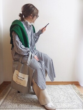 「CASPER JOHN（キャスパージョン）のアイテム（シューズ）」を使った、☆FAIRY☆さん（レディース・155cm）の冬コーディネート