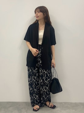 「AMERICAN HOLIC（アメリカンホリック）のアイテム（シューズ）」を使った、nanaさん（レディース・161cm）の春コーディネート