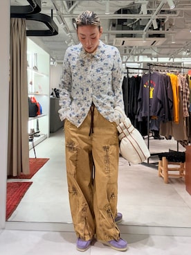 「ROSE BUD（ローズバッド）のアイテム（Tシャツ/カットソー）」を使った、jinko_roseさん（レディース・165cm）の冬コーディネート