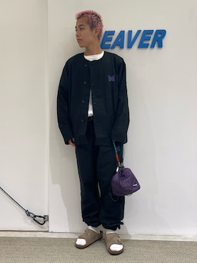 「アイテム（スマホグッズ）」を使った、kantaさん（メンズ・165cm）の秋コーディネート