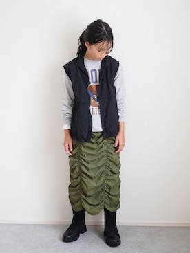 しなつさん（キッズ・140cm）の秋コーディネート