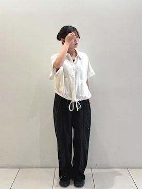 「URBAN RESEARCH（アーバンリサーチ）のアイテム（スニーカー）」を使った、eruさん（レディース・158cm）の夏コーディネート