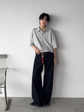 「Llife（ライフ）のアイテム」を使った、さあやさん（メンズ・163cm）の夏コーディネート