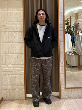 「アイテム（パンツ）」を使った、miyazakiさん（メンズ・171cm）の春コーディネート