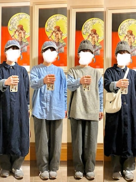 「昨日の服」｜まっきさん（レディース・150cm）の春コーディネート