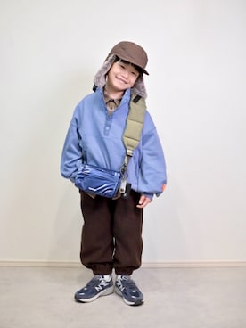 tanshio.さん（キッズ・110cm）の冬コーディネート