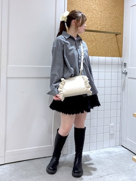 「アイテム（財布/小物）」を使った、hinataさん（レディース・164cm・20代）の春コーディネート