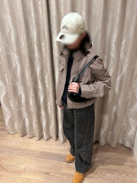 「アイテム（ハンドバッグ）」を使った、miu4013さん（キッズ・155cm・10代）の冬コーディネート