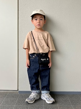 「アイテム（財布）」を使った、haru__maaさん（キッズ・100cm）の夏コーディネート