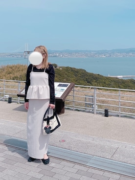 「florist（フローリスト）のアイテム（イヤリング）」を使った、mofuさん（レディース・152cm）の春コーディネート
