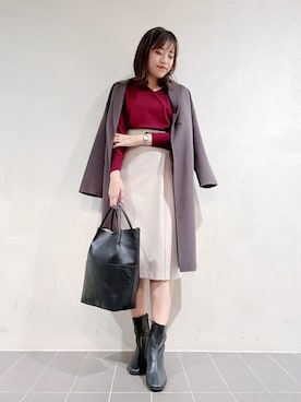 「INDIVI（インディヴィ）のアイテム」を使った、INDIVI(SHOP STAFF)さん（レディース）の秋コーディネート