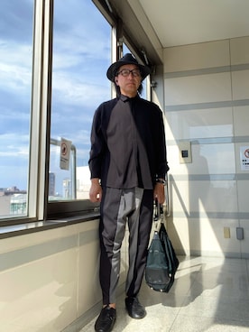 「アイテム（帽子）」を使った、zzzypadawanさん（メンズ・177cm・50代）の春コーディネート