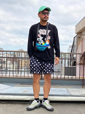 「NIKE（ナイキ）のアイテム（キャップ）」を使った、oillnomuraさん（メンズ・175cm・40代）の秋コーディネート