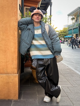 「アイテム（アイシャドウ）」を使った、いったさん（メンズ・169cm）の冬コーディネート
