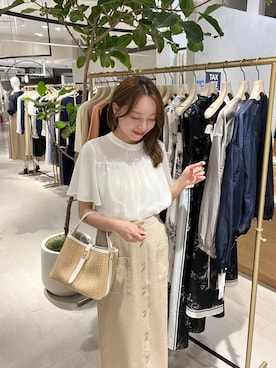 「Andemiu（アンデミュウ）のアイテム」を使った、andemiu_miyuさん（レディース・155cm・20代）の春コーディネート