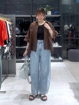 マツコさん（レディース・163cm）の夏コーディネート