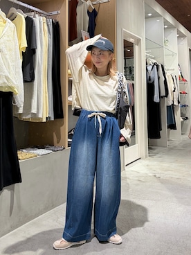 「アイテム（シューズ）」を使った、sayuuuuさん（レディース・147cm）の春コーディネート