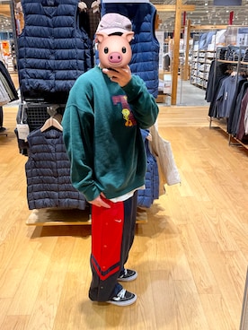 「NIKE（ナイキ）のアイテム（キャップ）」を使った、akiさん（メンズ・162cm）の秋コーディネート