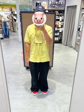 「ete（エテ）のアイテム」を使った、akiさん（メンズ・162cm）の秋コーディネート