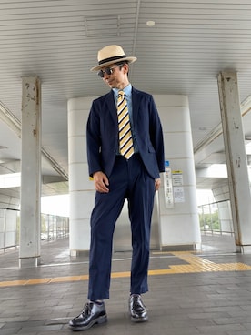 「アイテム（その他シューズ）」を使った、Paulさん（メンズ・171cm・50代）の秋コーディネート