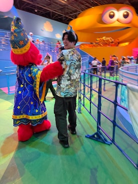 「アイテム（カーゴパンツ）」を使った、ブチャラティさん（メンズ・177cm）の秋コーディネート