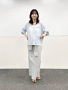 「アイテム（カーディガン/ボレロ）」を使った、Haruさん（レディース・160cm・30代）の春コーディネート